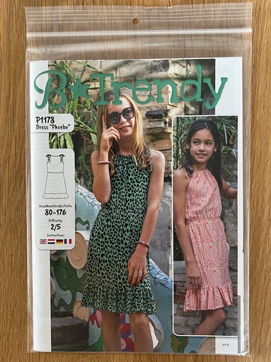 [OR-P1178] Premium Pattern P1178 Jurk "Phoebe" Grootformaat
