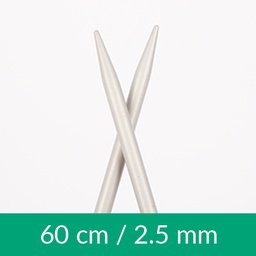 [206-60251] Aluminium circular needle 60cm 2.50mm 