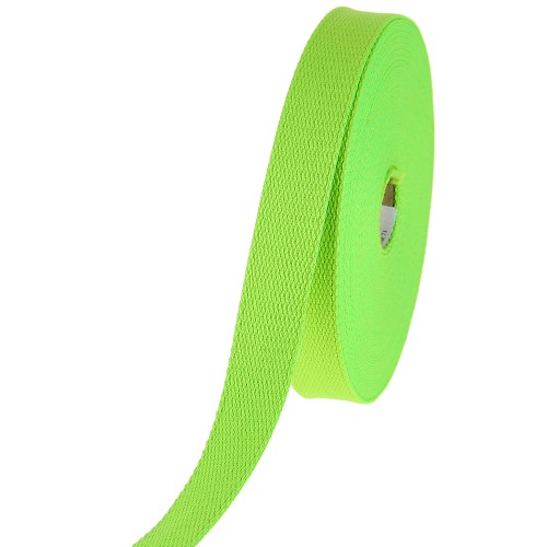 [DI-F400.30-73] Tassenband Katoen 30mm Kleur 73-Lime
