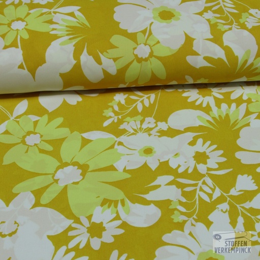 [HE-208711-0009] Polyester Boeket Geel