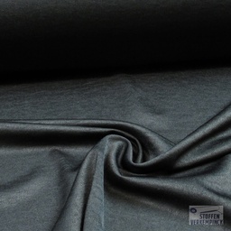 [VE-A4556-001] Polyester Satijn Velvet Look Zwart