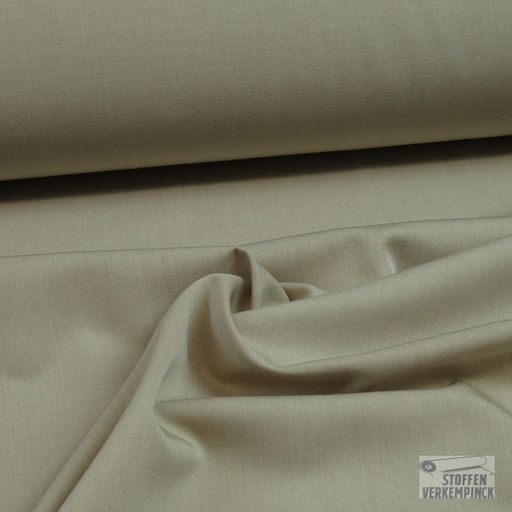 [FA-3000-947] Polye/Visco Gabardine Soepel Beige