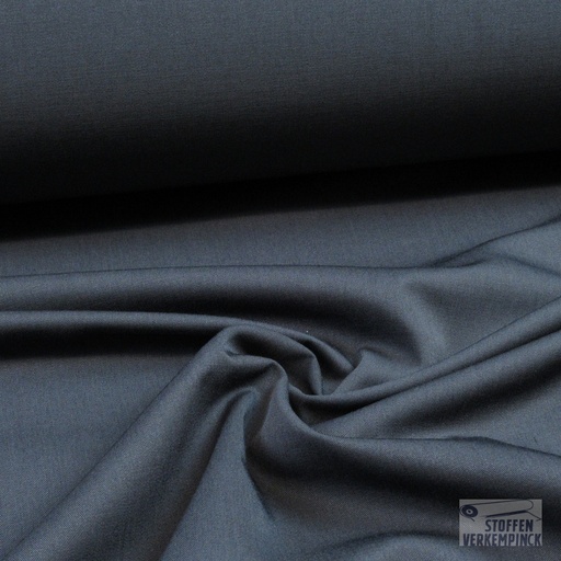 [FA-3000-19] Polye/Visco Gabardine Soepel Navy