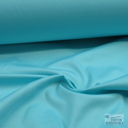 [184-0117-2] Katoenen Picqué Stretch Turquoise