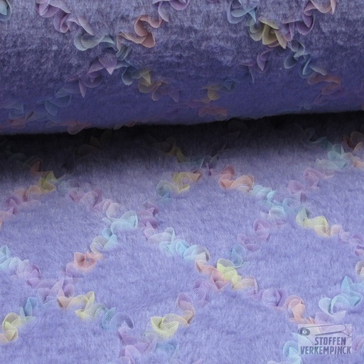 [VE-04652-001] Pels met tule Lila