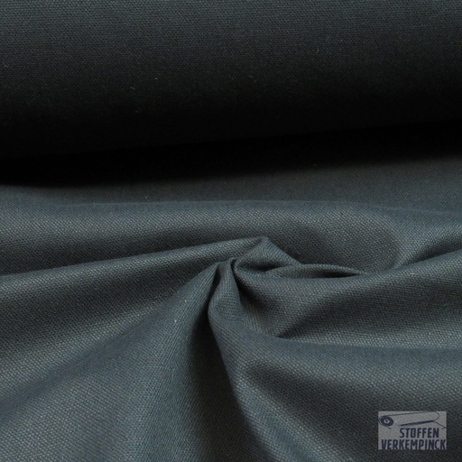 [MU-9060-69] Katoenen Canvas Zwart