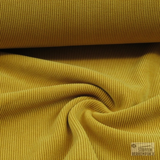 [NO-20019-034] Jersey Corduroy - Zonnebloem