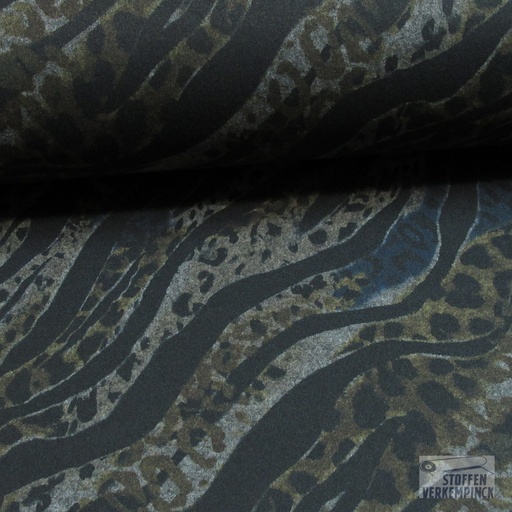 [NO-20050-008] Punta Brushed Zebra Navy