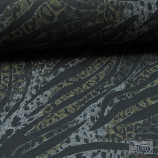 [NO-20050-253] Punta Brushed Zebra Kaki