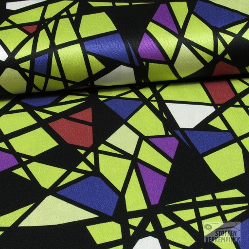 [QT-PC2350-470] Satijn Viscose Loodglas Purple