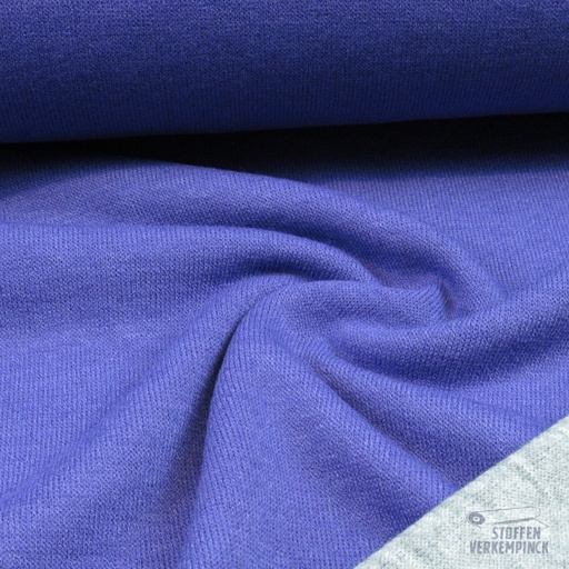 [QT-Q22505-470] Jersey Double Face Paars/Grijs