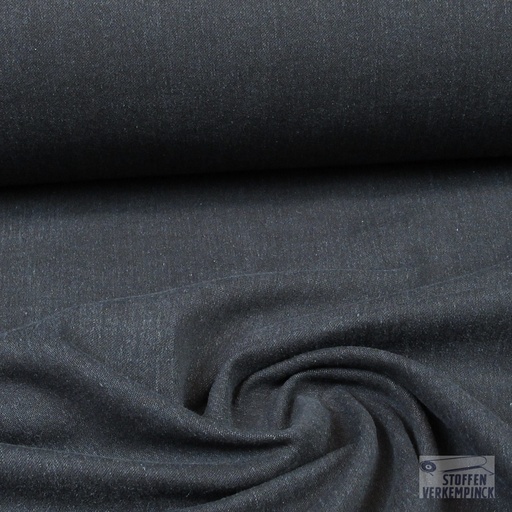 [KI-0124-099] Stretch Jeans 12OZ Zwaar Zwart