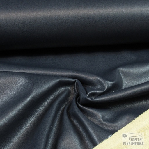 [KI-0884-600] Super Soft Vegan Leather Navy