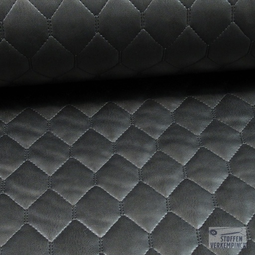 [KI-20240-998] Matelassé Nepleer Zwart