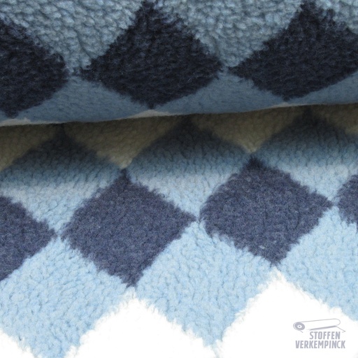 [POL-416067-11] Teddy Wieber Check Blauw