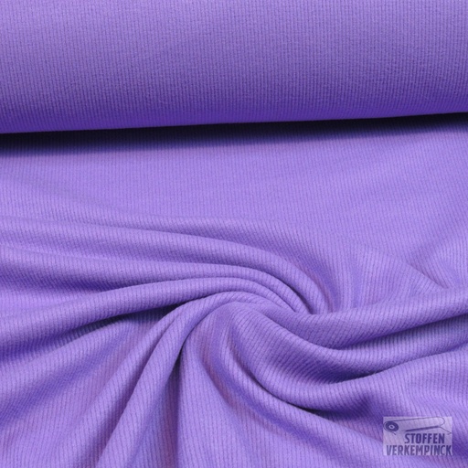 [POL-425038-686] Jersey Double Brushed Rib Amethist