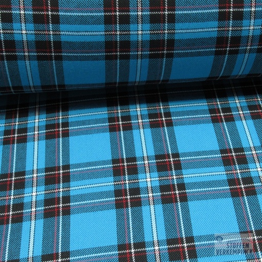 [JO-2504-113] Schotse Ruit Turquoise