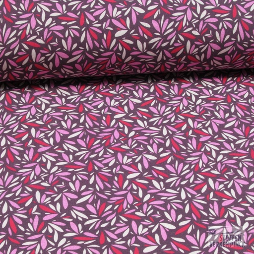 [MF-6970-001] Viscose Bloemblaadjes Pink