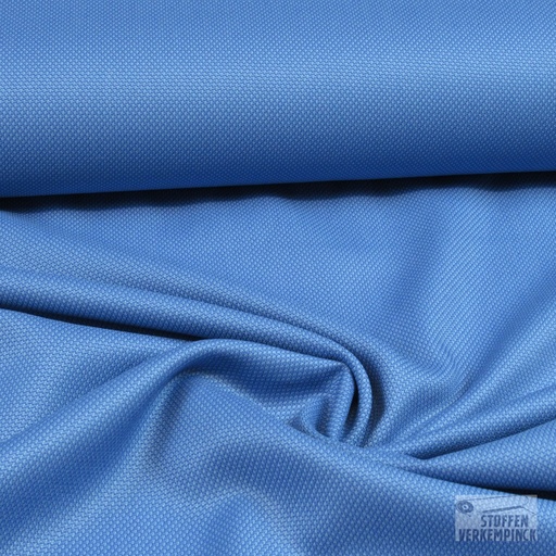 [POL-777005-874] Bio Poly/Visco Birdseye Licht Denim