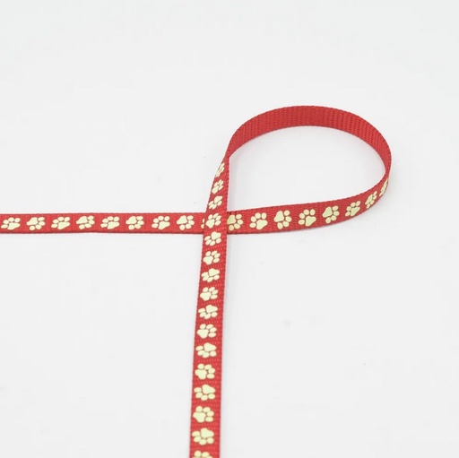 [QT-XWB0017-160-010] Band 10mm Glow in Dark - Red