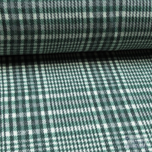 [BEW-1037-1] Flanel Katoen Ruit Groen