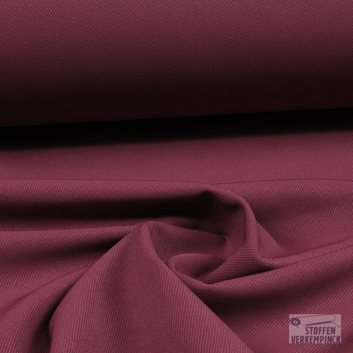 [BEW-1046-3] Bi-Stretch Gabardine Donker Oud Rose