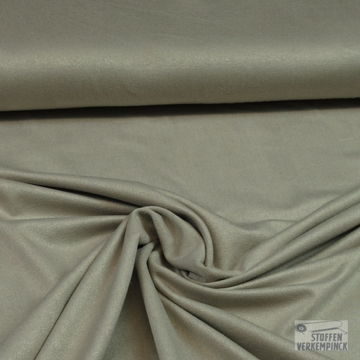 [QT-Rs0218-152] Suède Stretch Licht Beige