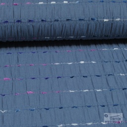 [VE-05031-002] Crinkle Cotton Dobby Stripe Jeans