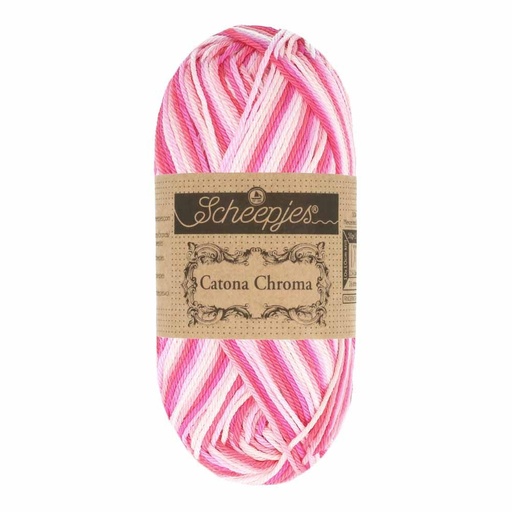 [DBF-1705-012] Scheepjes catona Chroma 50g - 012 Peony