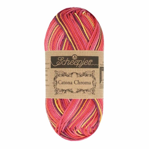 [DBF-1705-016] Scheepjes catona Chroma 50g - 016 Sunrise