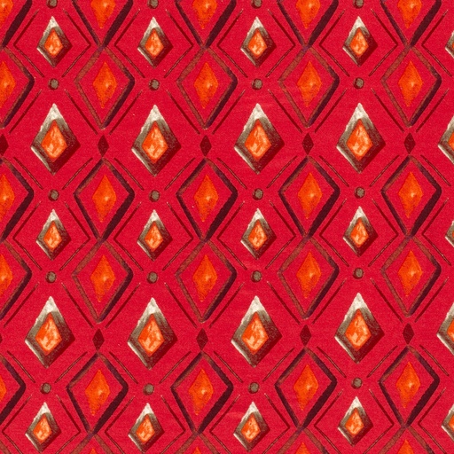 [NO-21110-016] Jersey visc. abstracte ruit koraal