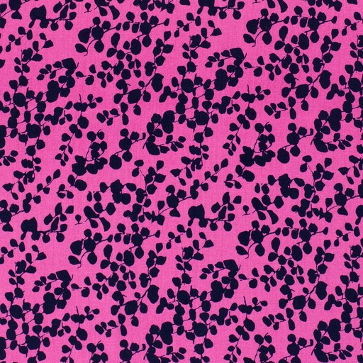 [NO-21125-017] bamboe poplin takjes fuchsia