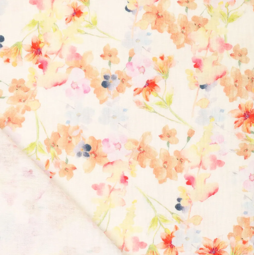 [KI-20910-053] Double Gauze print watercolour steurs