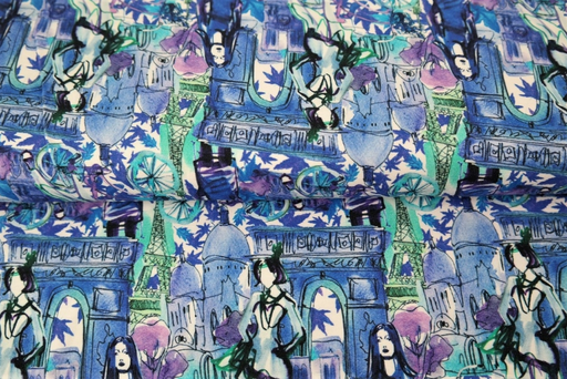 [ST-23958-09] Jersey Digital City Trip Blauw