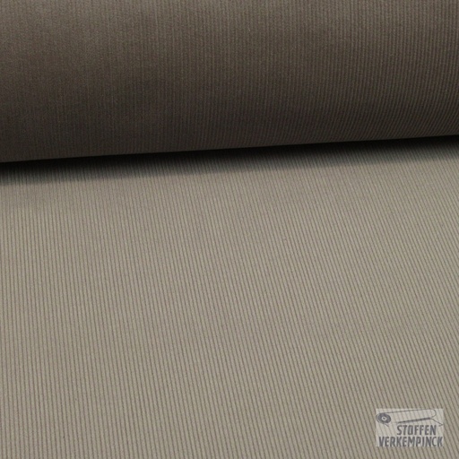 [184-0165] Corduroy Babyrib Licht Bruin