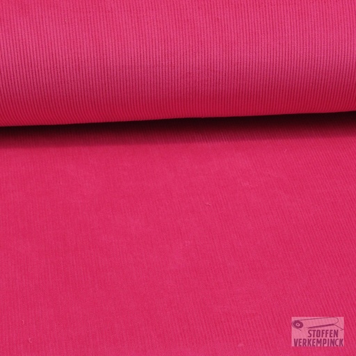 [184-0166] Corduroy Babyrib Fuchsia