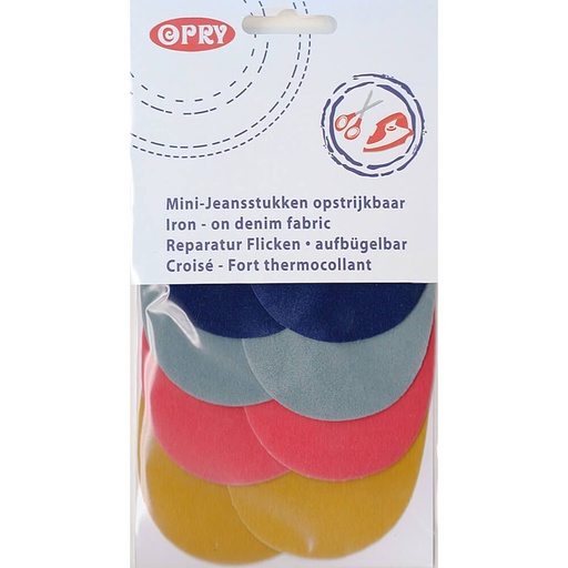 [DBF-1022227] Opry jeansstukken mini opstrijkbaar - 03