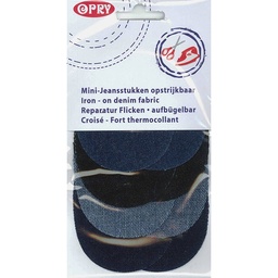 [DBF-1022225] Opry jeansstukken mini opstrijkbaar - 06
