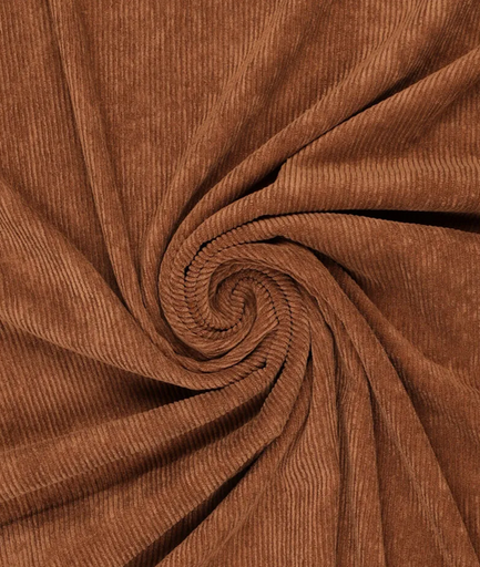 [096-0960-098] Corduroy Stretch Soepel  Hazel