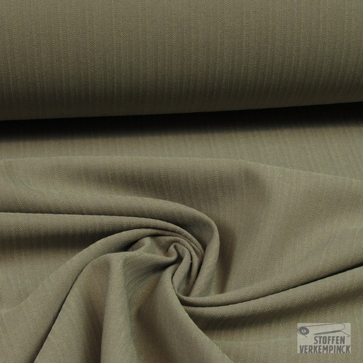 [ZA-4603-07-14] Stretch Katoen Visgraat Licht Bruin