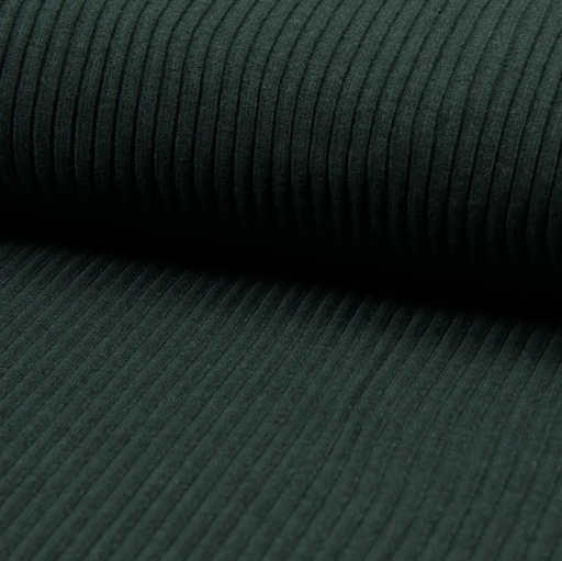 [QT-RS0320-024] Boordstof Heavy Rib Green Melange