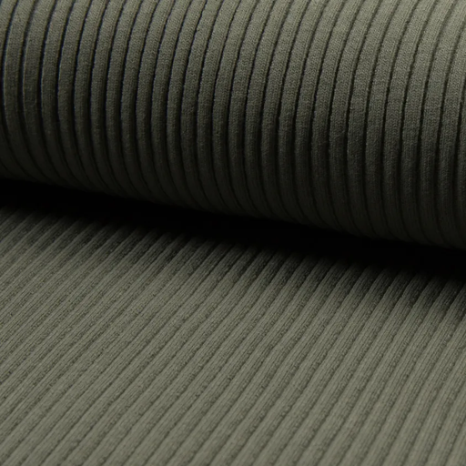 [QT-RS0320-127] Boordstof Heavy Rib Army Melange