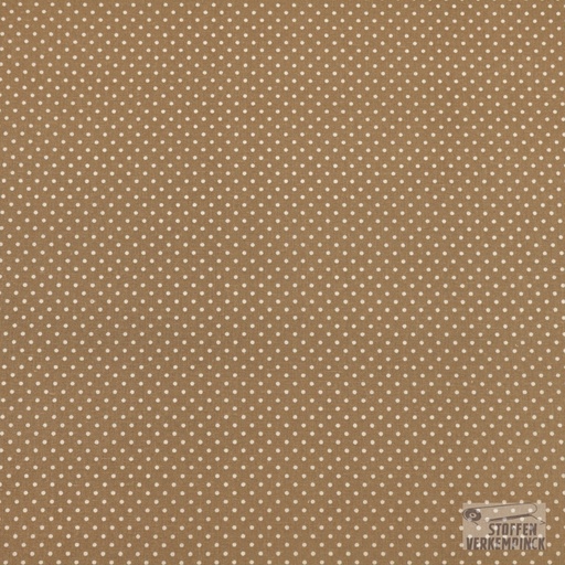 [2JT-BETTY VISON] Katoen Petit Pois Vison