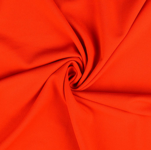 [HE-211183-5013] Scuba Crêpe Oranje Rood
