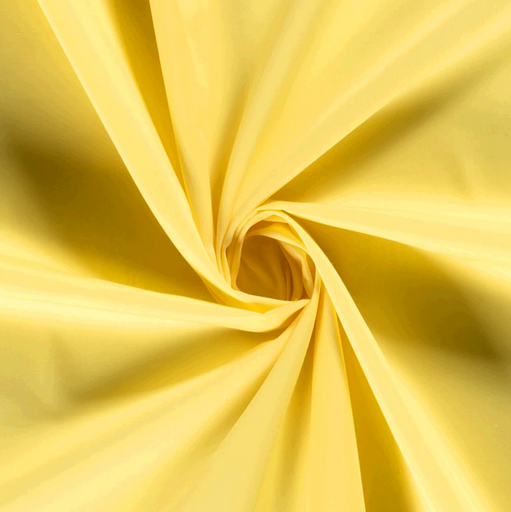[NO-03121-035] Popeline Polyester Katoen Geel