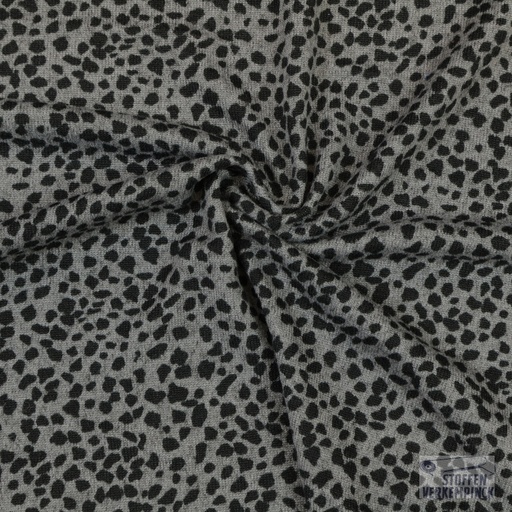 [ME-T8196-003] Jersey Leopard Donker Grijs