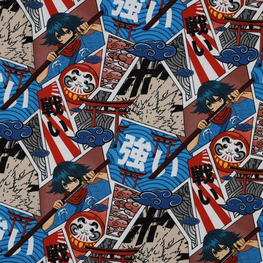 [VE-03221-001] Jersey digital Manga Multicolor
