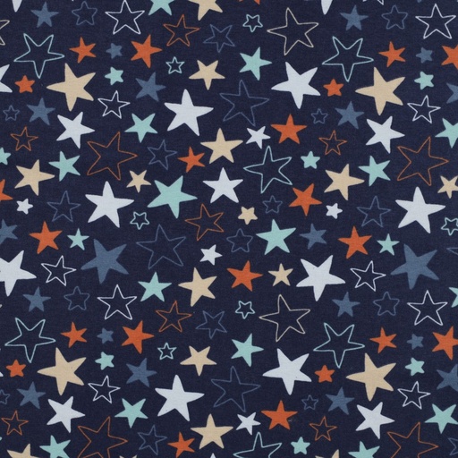 [VE-03080-020] Flanel Stars Marine