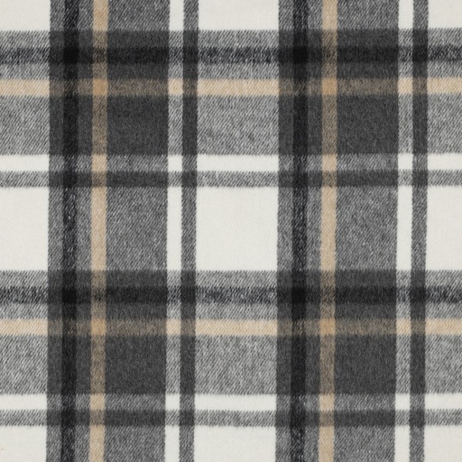 [VE-03468-001] Brushed Check Grey