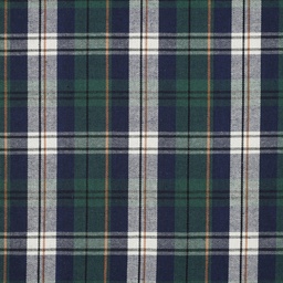 [VE-03470-002] Brushed Yarn dyed Check Green